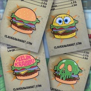 🚩SOLD🚩NWT Limited Edition Collectible enamel SpongeBob pin!